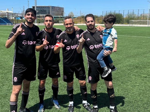 קבוצה עם ניסיון. חוגג, כבודי, טוויל וגל חיימוב (באדיבות המצולמים)